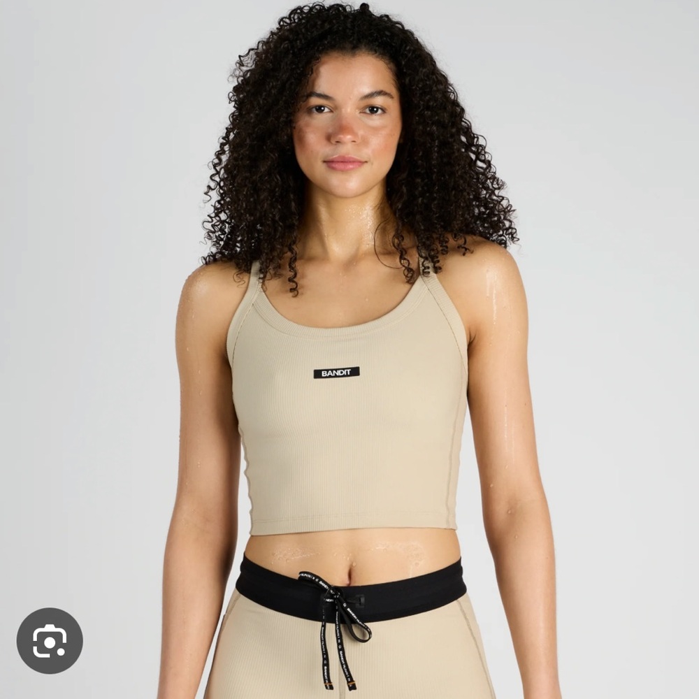 Bandit Running Cadence Scoop Neck Race Crop